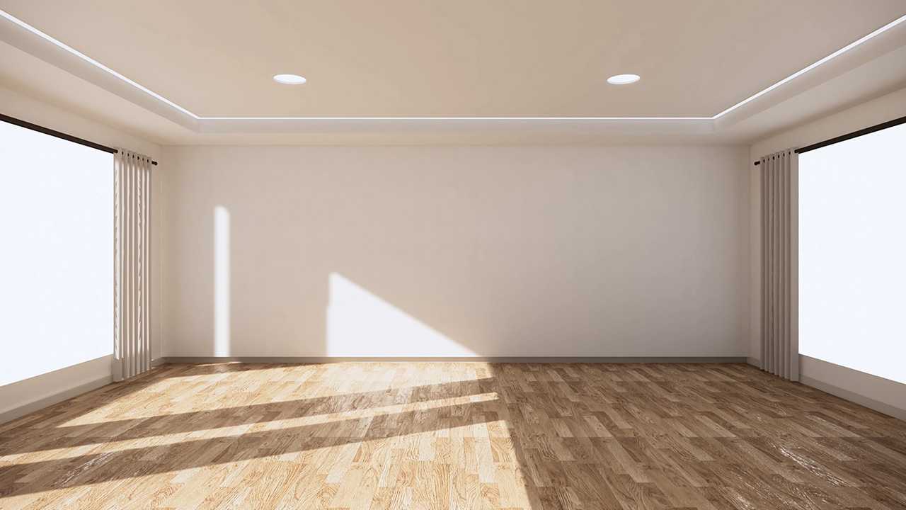 BBS Hero image of modern open space with wooden floor